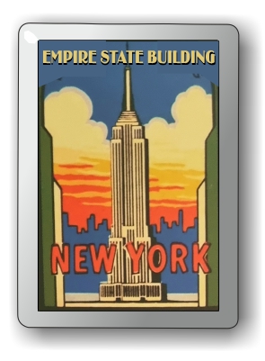 Empire State Building, New York fridge magnet